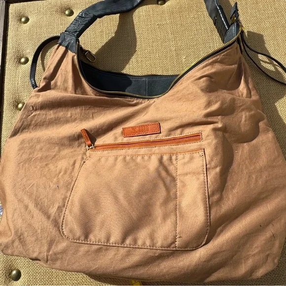 HOBO Dark Gray Women's Leather Bag - Picture 5 of 12